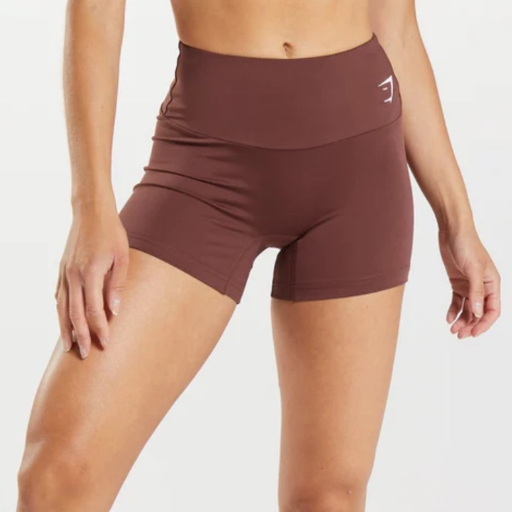 Gymshark Training Shorts - Cherry Brown